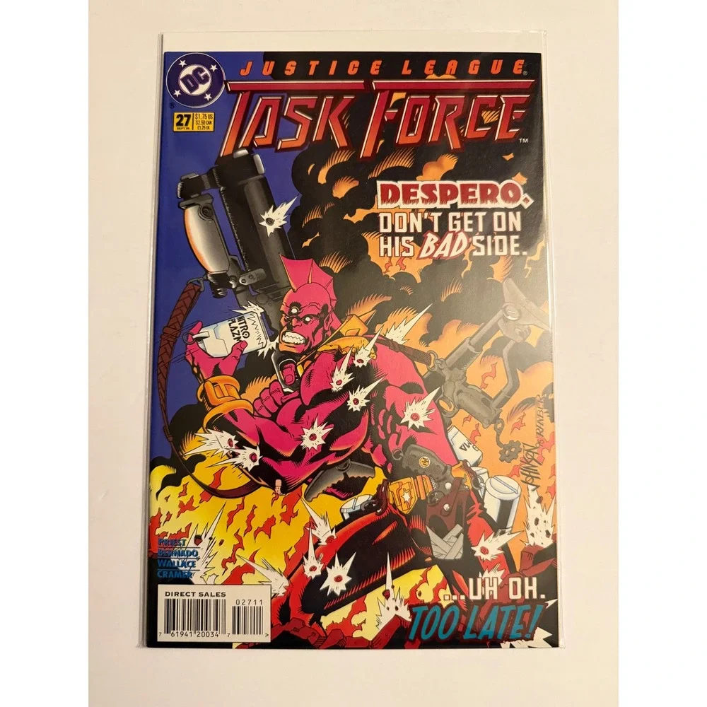 Justice League Task‎ Force 27 DC 1995 Despero Christopher Priest Modern Age